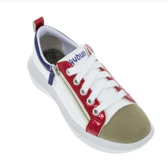 Kybun Nyon Red Women Comfort Shoes Size EUR 35 2/3 EUC - Picture 1 of 9